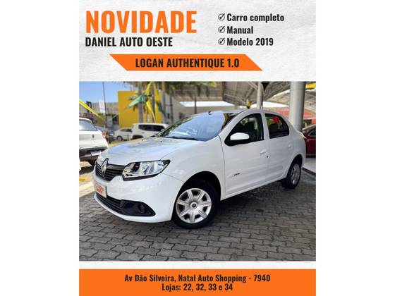 RENAULT LOGAN 1.0 12V SCE FLEX AUTHENTIQUE MANUAL RENAULT LOGAN 1.0 12V SCE FLEX AUTHENTIQUE MANUAL